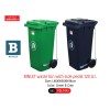 BINLET 120 Ltr. waste bin with side pedal 